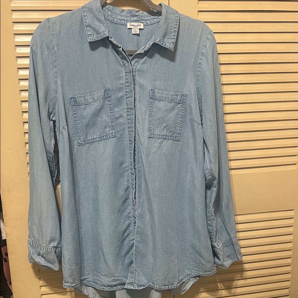 Splendid Light Blue Button Down Shirt
